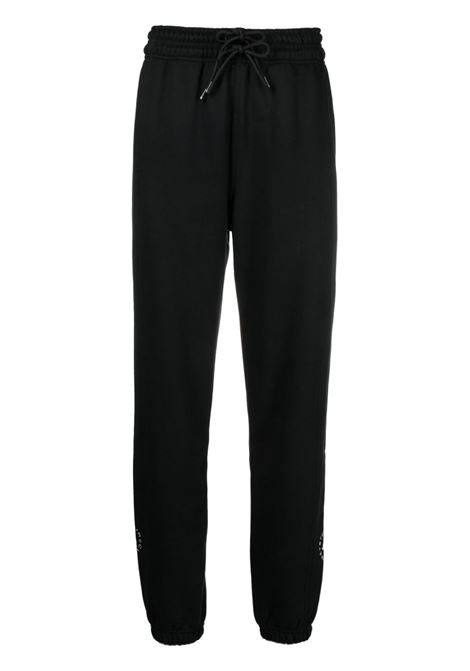 Black logo-print track trousers - ADIDAS BY STELLA MC CARTNEY women